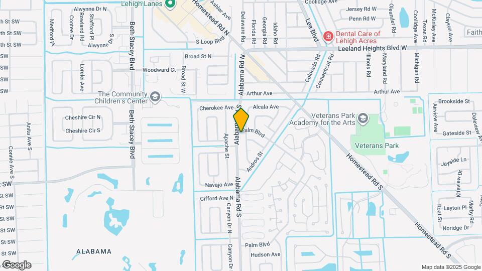 102 Alabama Rd S Map and Location Details