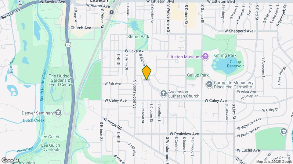 6209-6213 S Sterne Pkwy Map and Location Details