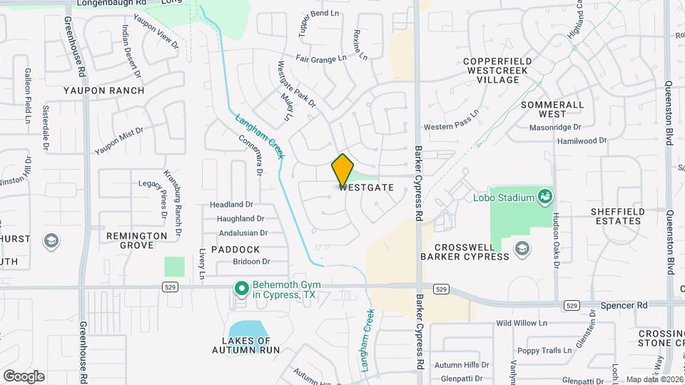 7307 Hollow Field Ln Map and Location Details