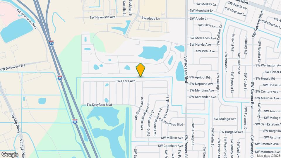 1905 SW Fears Ave Map and Location Details