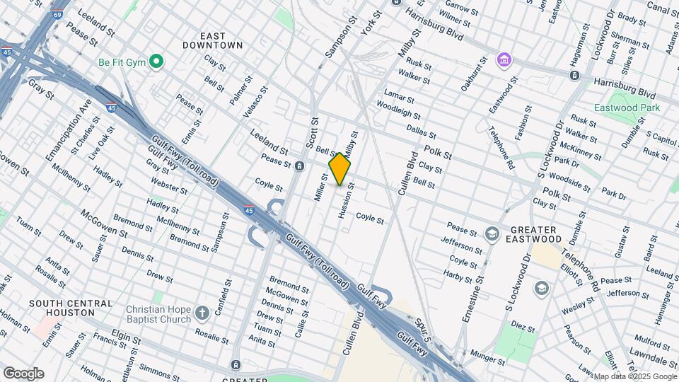 1615 Milby St Map and Location Details