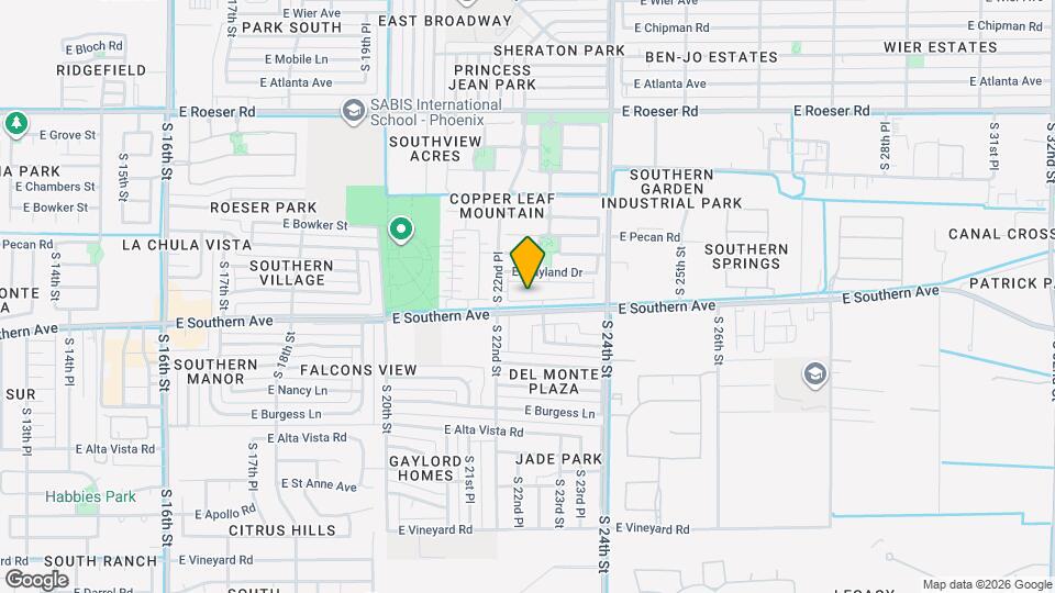 2256 E Huntington Dr Map and Location Details