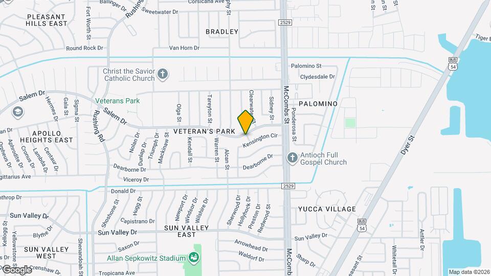 5620 Salem Dr Mapa y Detalles de la Ubicación