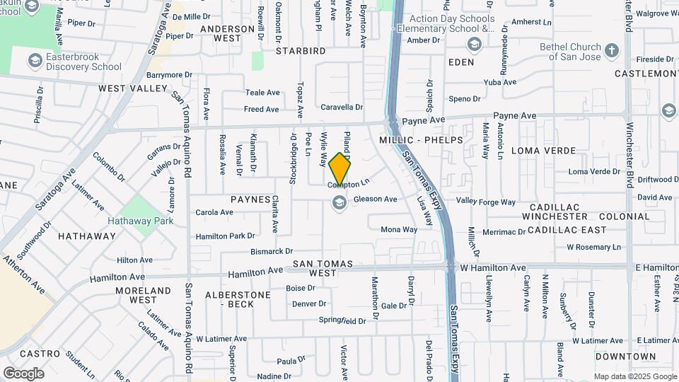 3722 Compton Ln Map and Location Details