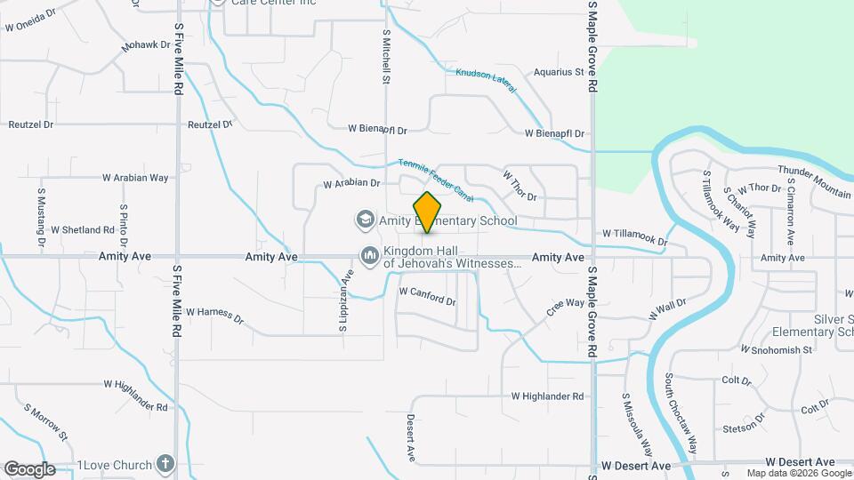 9667 W Silverspring St Map and Location Details