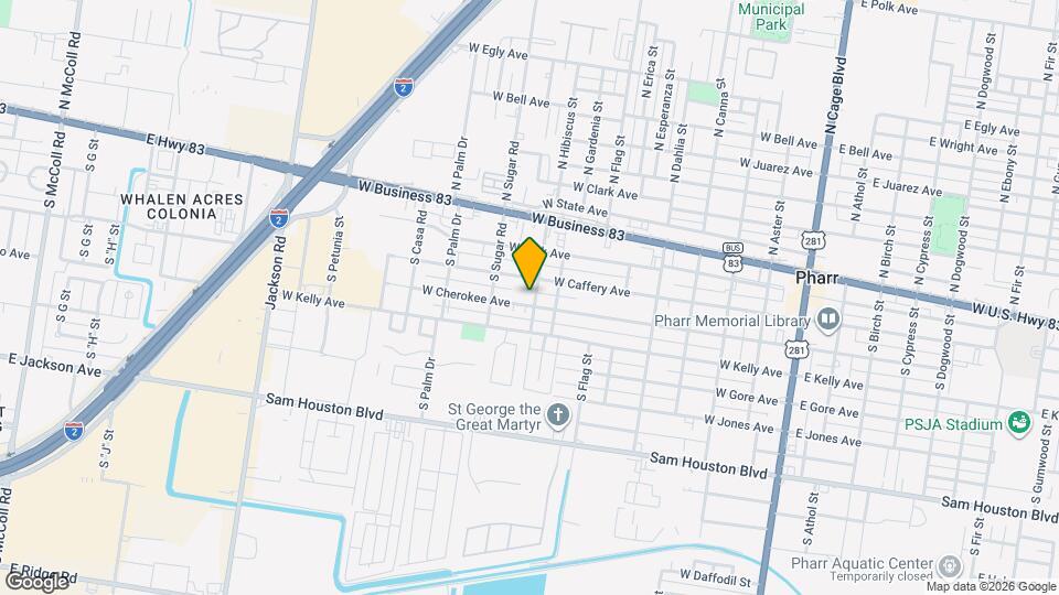 900 W Cherokee Ave Map and Location Details