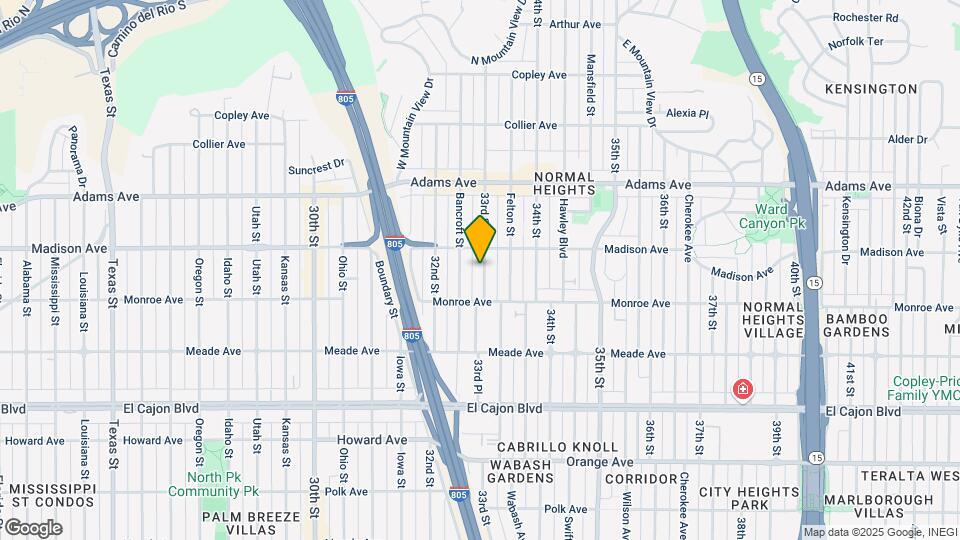4556 33rd St-Unit -4556 Map and Location Details