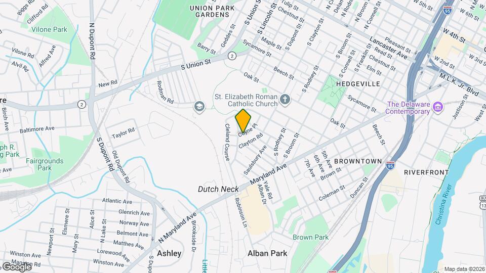 1122 Coyne Pl Map and Location Details