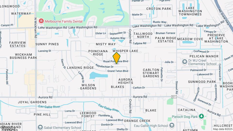 2202 Appalachian Dr Map and Location Details