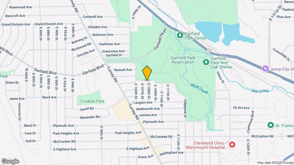10720 Edgepark Dr Map and Location Details