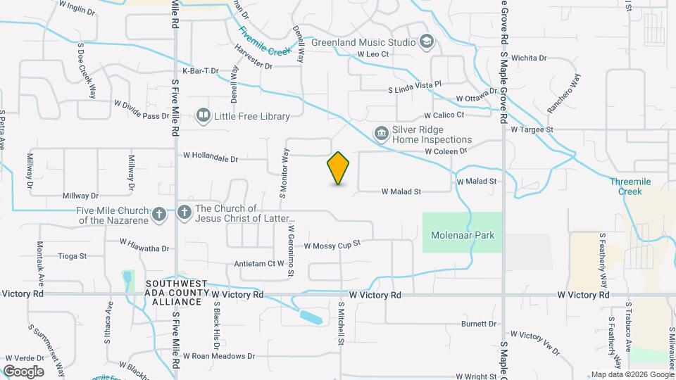 2462 S Deborah Ave, Unit 10105 Mapa y Detalles de la Ubicación