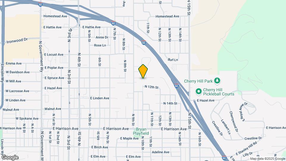 920 E Spruce Ave Map and Location Details