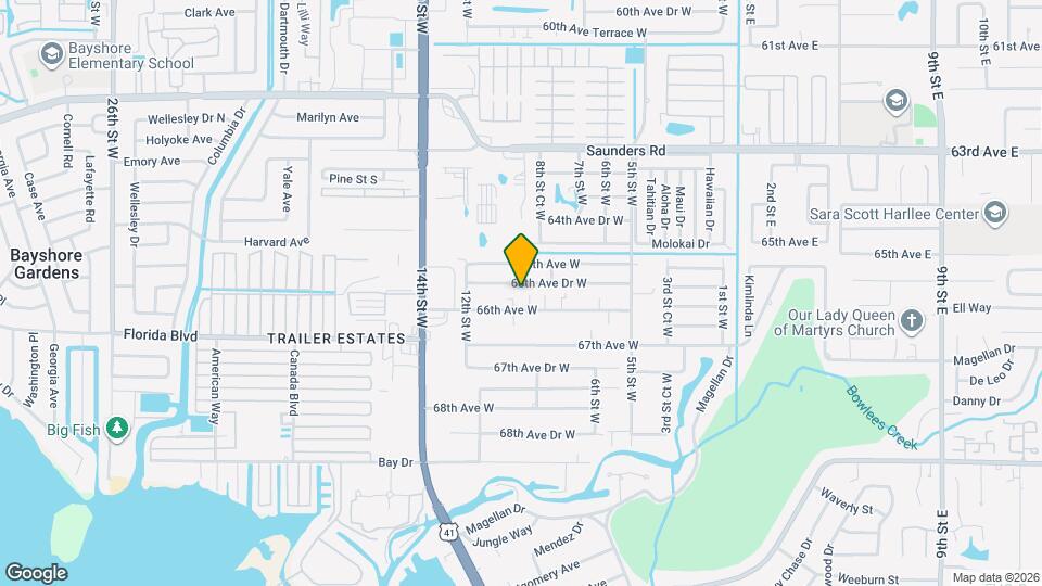820 65th Ave Dr W Mapa y Detalles de la Ubicación