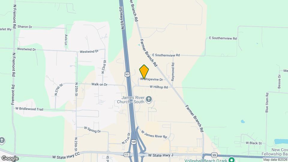 1976/1978-1978 W Grapevine Dr Map and Location Details