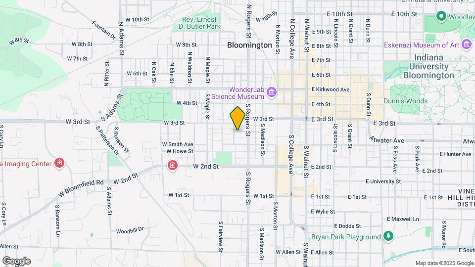 329 S Jackson St Map and Location Details