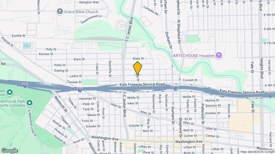 2115 Detering St Map and Location Details