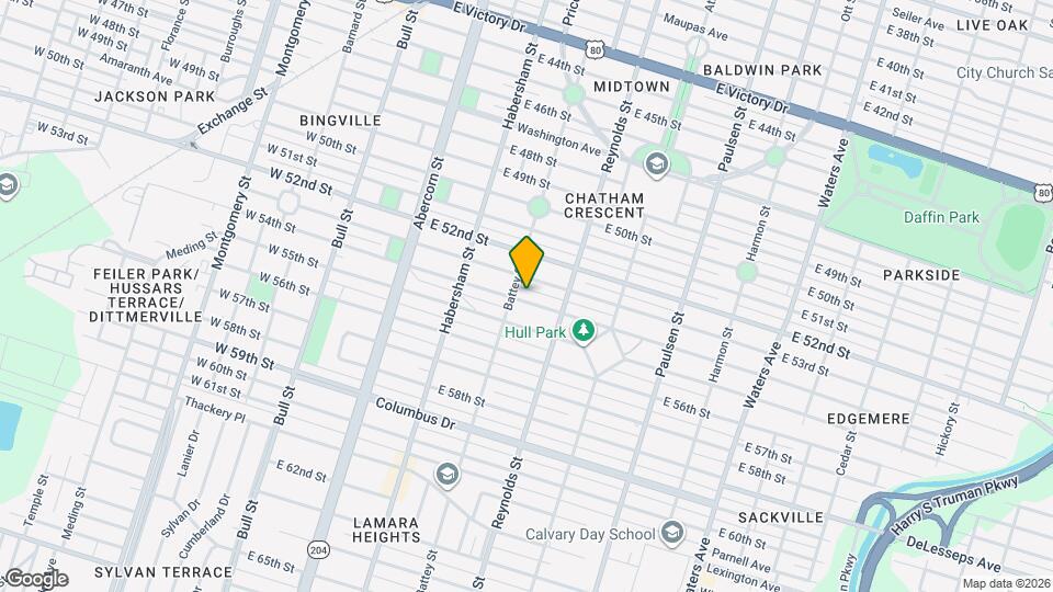 308 E 54th St Map and Location Details