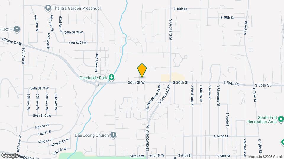 5406 55th St Ct W Map and Location Details