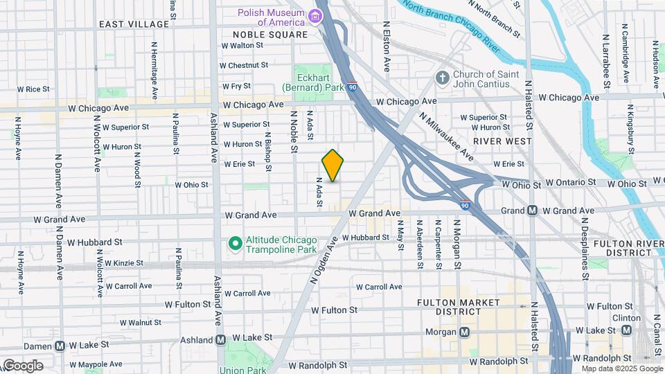 1311 W Ohio St Map and Location Details