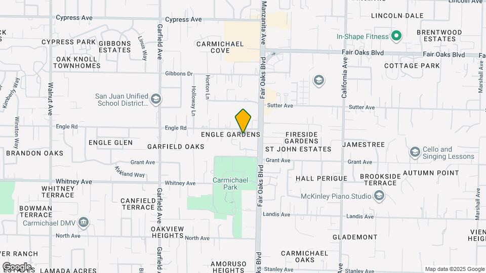 Carmichael Apartments [OLD] Map and Location Details