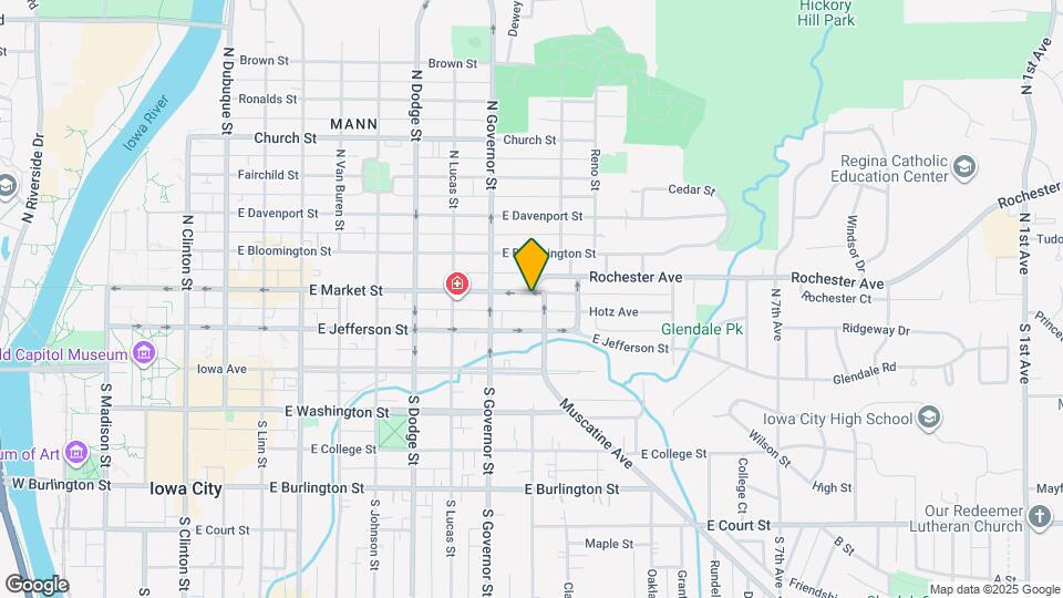 947 E Market St Map and Location Details