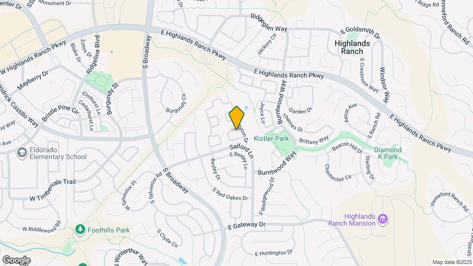 460 E Arden Cir Map and Location Details