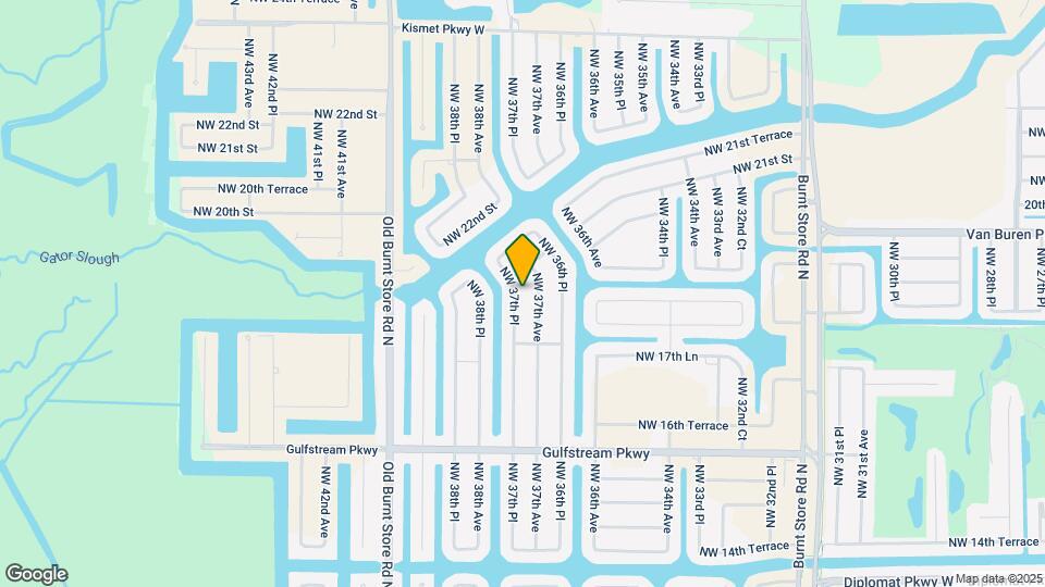 1829 NW 37th Pl Map and Location Details
