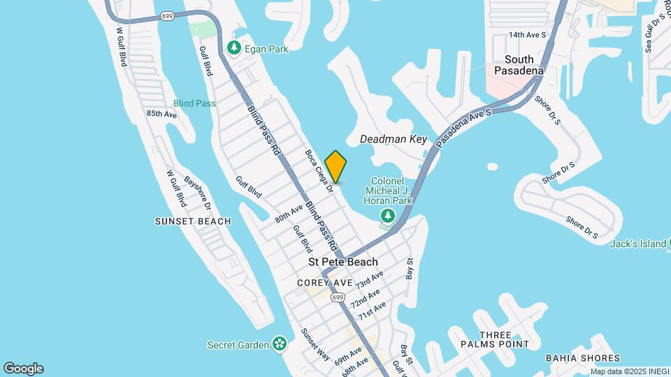 7901 Boca Ciega Dr Map and Location Details