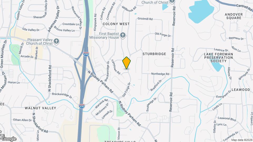 9812 Coppersmith Ln Map and Location Details