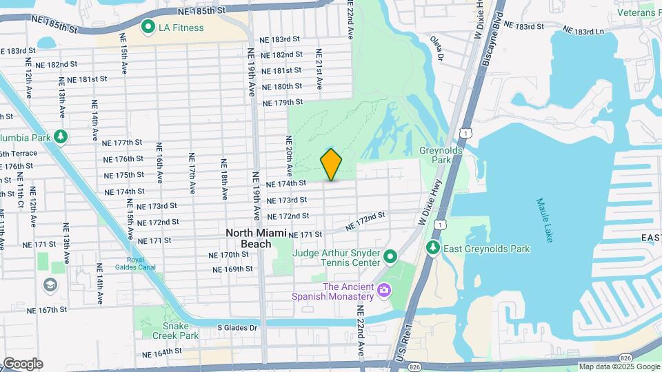 2114 NE 174th St Map and Location Details