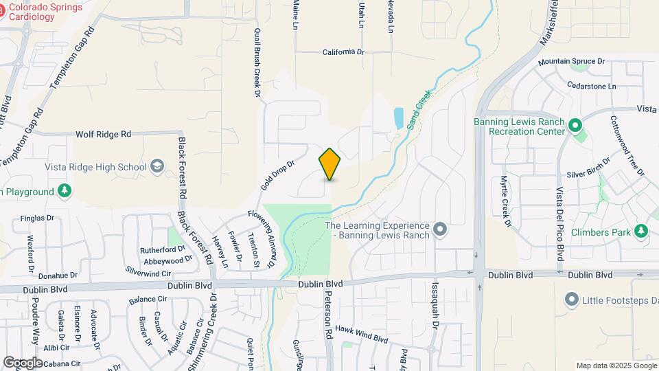 7448 Cat Tail Creek Dr Map and Location Details