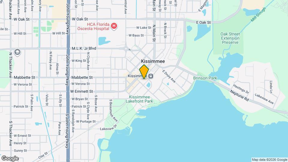 111 E Monument Ave Map and Location Details