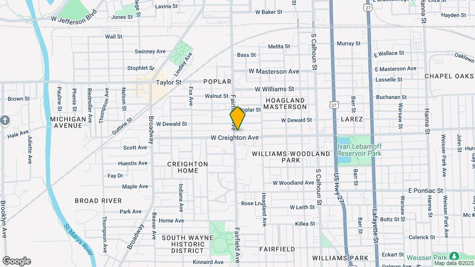 2217-2219 Fairfield Ave Map and Location Details