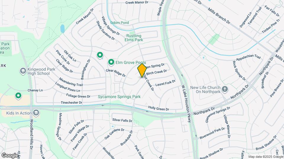 3022 Birch Creek Dr Map and Location Details