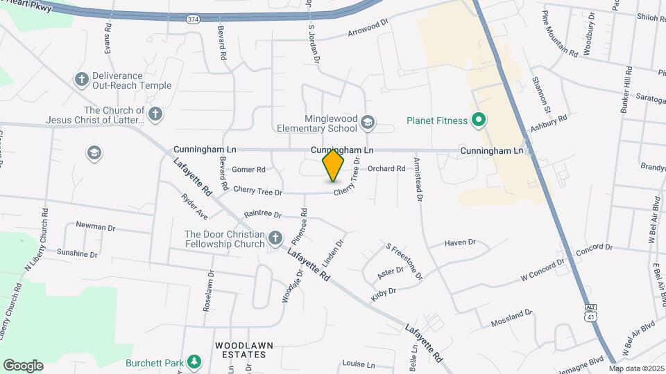 1579 Cherry Tree Dr Map and Location Details