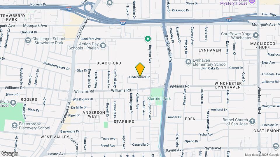 3758 Underwood Dr Mapa y Detalles de la Ubicación