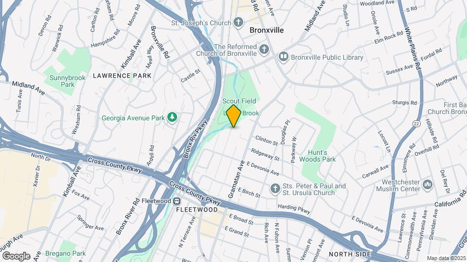 407 Collins Ave Map and Location Details