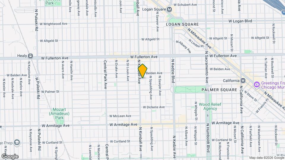 2235 N Kimball Ave, Unit 1st Floor Map and Location Details