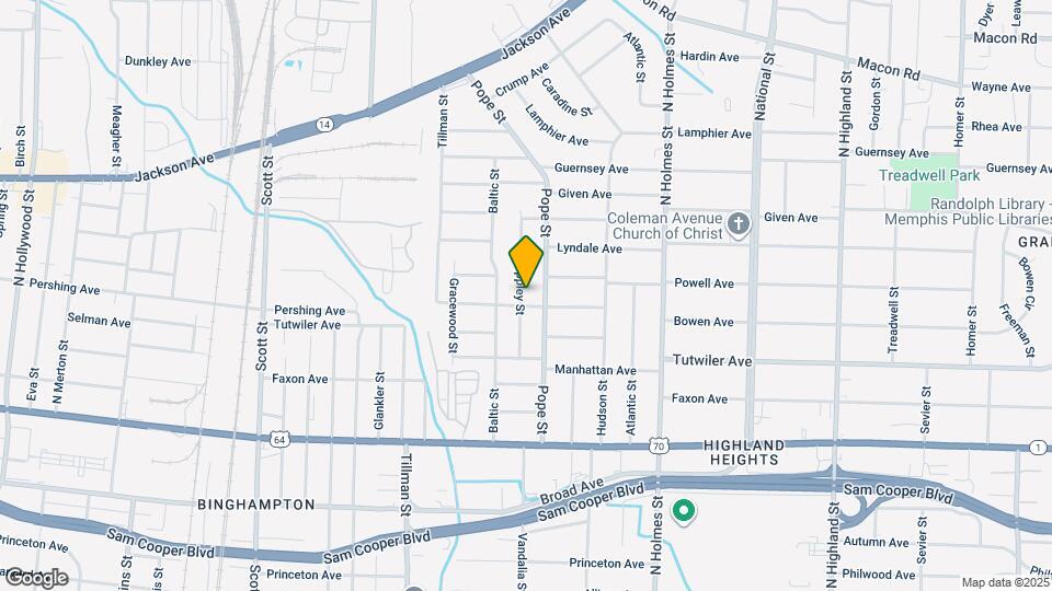 802 Kippley St Map and Location Details