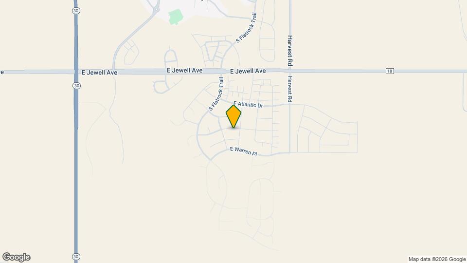 24492 E Evans Dr Map and Location Details