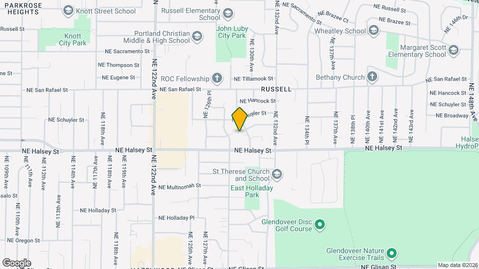 1609 NE 129th Pl Map and Location Details