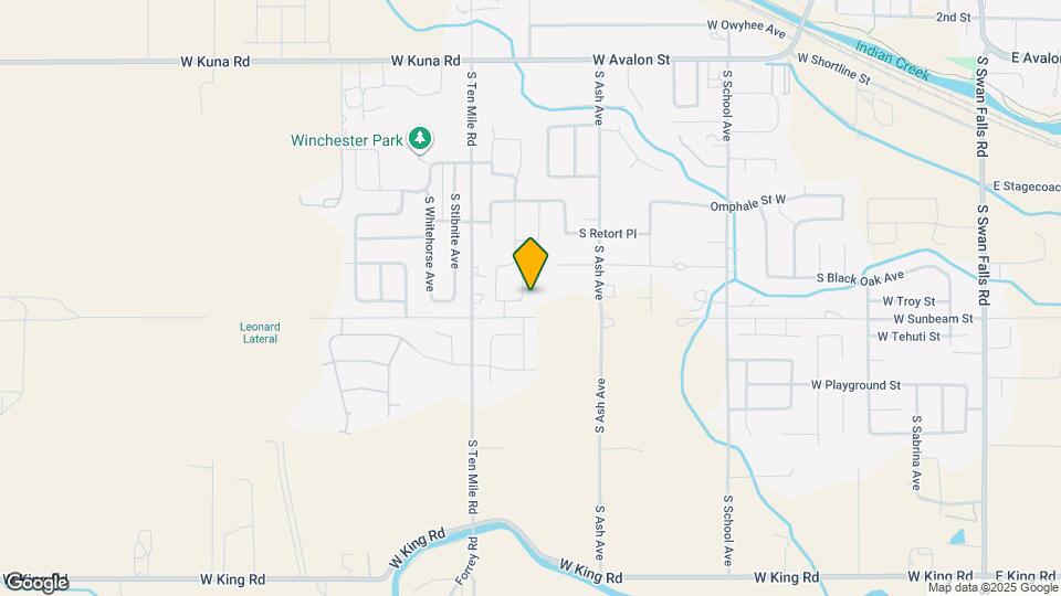 752 S Rocker Ave Map and Location Details