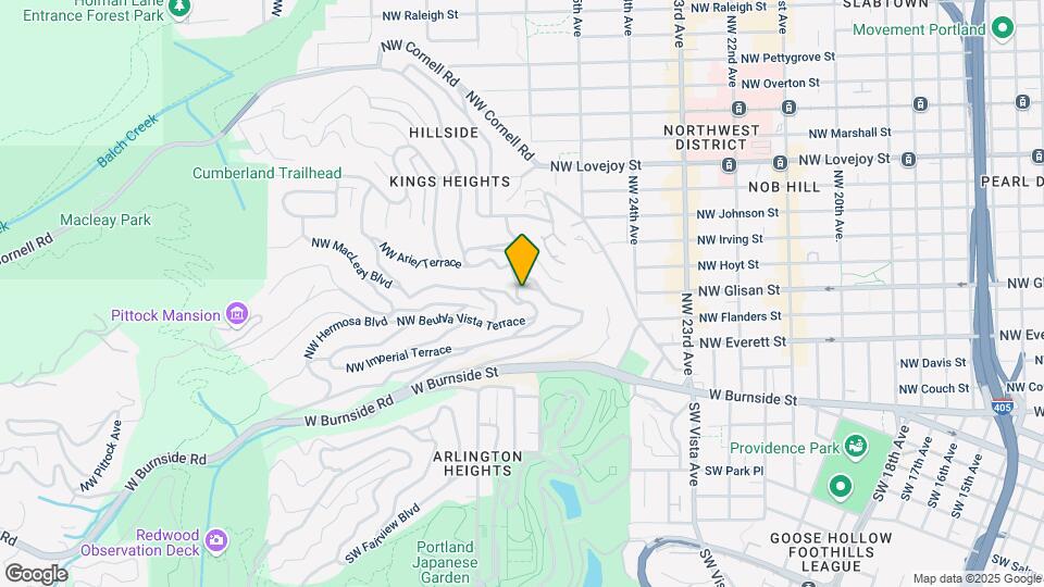 302 NW Albemarle Terrace Map and Location Details