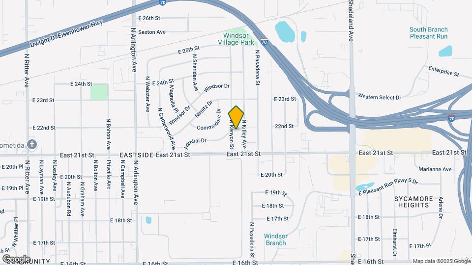 2145 N Kenyon St Map and Location Details
