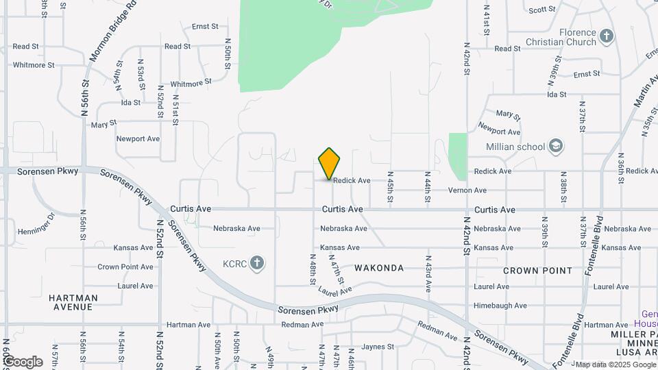 4701 Redick Ave Mapa y Detalles de la Ubicación