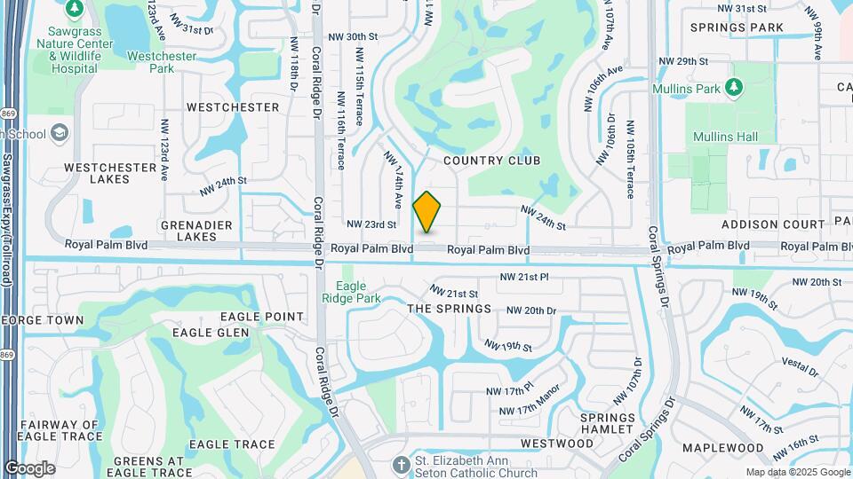 11309 Royal Palm Blvd, Unit E-3 Mapa y Detalles de la Ubicación