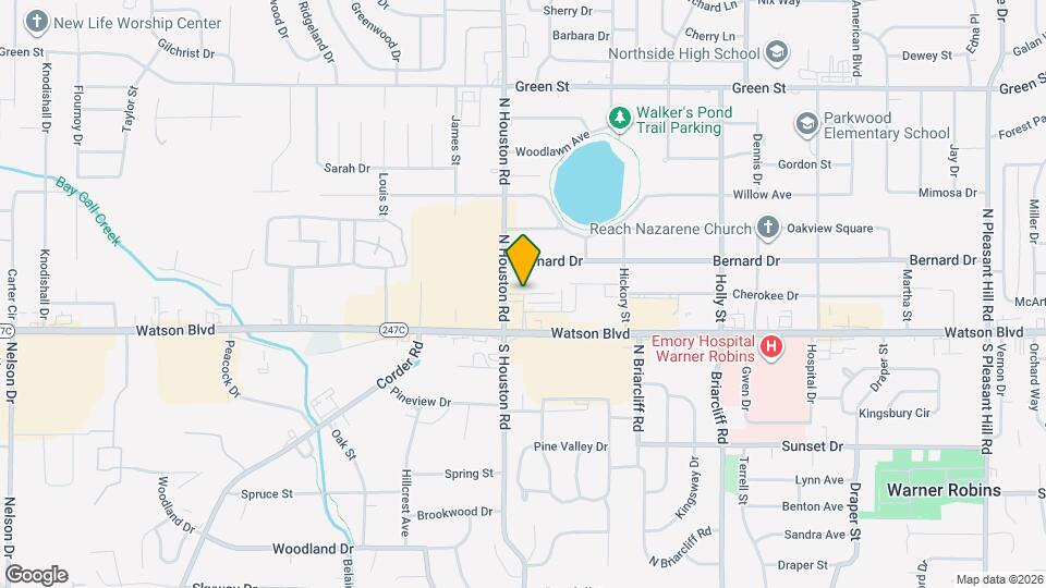 208 Birch Ave Mapa y Detalles de la Ubicación