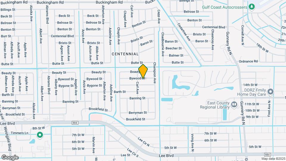 4913 Bywood St Map and Location Details
