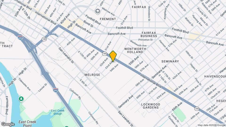 1356 53rd Ave Mapa y Detalles de la Ubicación