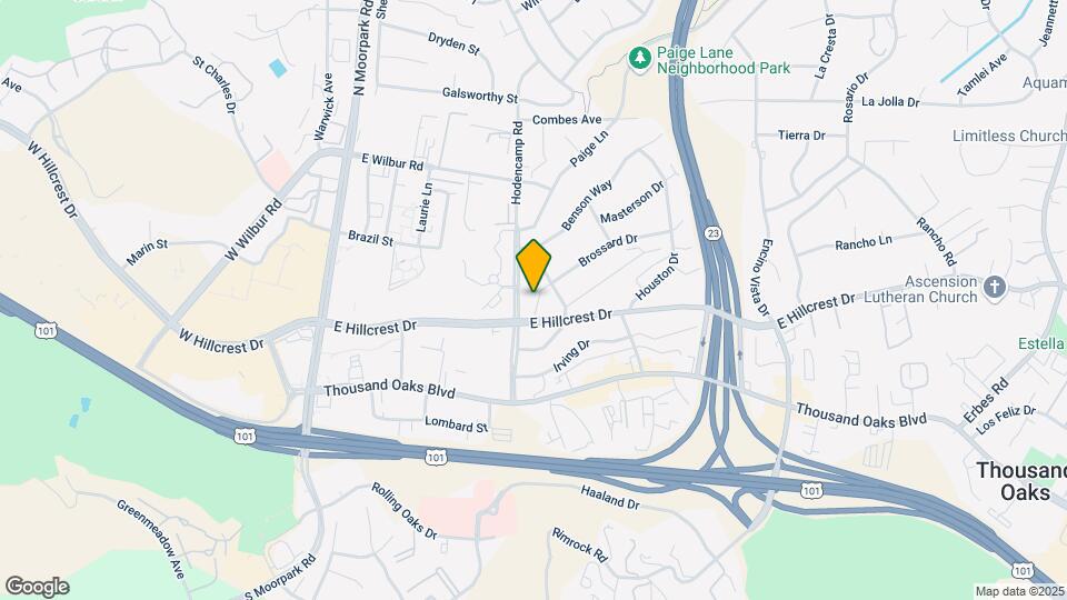 577 Brossard Dr Map and Location Details
